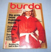 Burda Moden 1/1979 + wykroje Vintage Moda szycie krawiectwo patenty