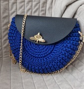 Torebka oreo rękodzieło na szydełku 