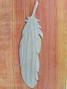 Piórko z drewna -  rękodzieło