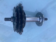 zabytkowy rower piasta tył zębatka trzyrzędowa