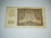 Sto złotych 100 złotych 1940 seria B ZWZ