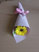 Słonecznik mydlany w rożku na każdą okazję 