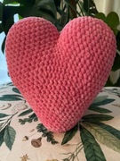 Serduszko z włóczki rękodzieło