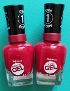 Sally Hansen - zestaw 2 lakierów Miracle Gel, 474 Can't Beet Royalty