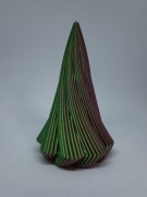 Świąteczna Choinka 15cm w kolorze kameleon- nowoczesna dekoracja BN020