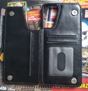 Pokrowiec Samsung S21 PLUS NOWY czarny z klapką na wyświetlaczu