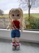 Laleczka na szydełku 