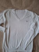 Biały sweterek sygnowany damski