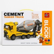 Zestaw klocków betoniarka 320 elementów 6+