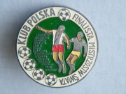 odznaka przypinka z PRL Polska Finalista Mistrzostw 1974 duża