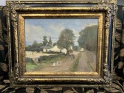 Obraz w złotej ramie