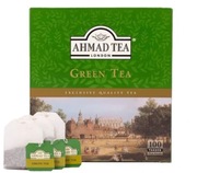 Herbata zielona Ahmad Tea London 100 saszetek x5 opakowań