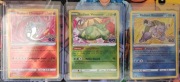 Komplet kart Charizard, Blastoise, Venusaur / Radiant z Pokemon GO
