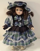 Porcelanowa Lalka ok20cm Główka i Kończyny Porcelana z Kolekcji nie bawiona