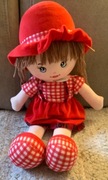 Lalka Pluszowa czerwona