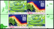 5065 - 5066 Polska Zobacz Więcej (dwa paski - 4 znaczki)