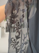 Komplet jedwabny kimono + sukienka 