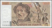 Francja 100 franków 1982 - Eugene Delacroix - X.62