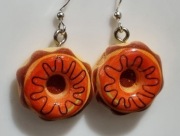 Kolczyki donaty -  pączki