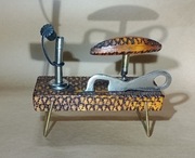 Zestaw do wina / wypalanka PRL / otwieracz / korkociąg