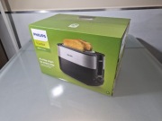 Toster Philips HD2516/90 Czarny z Funkcją Rozmrażania 8 Poziomów