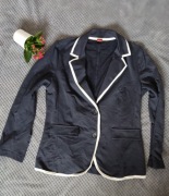 Żakiet marynarka M Olsen lamówka Nowy bez metki