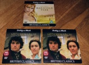 MIDDLEMARCH 2dvd Sewell Aubrey + Austen's MANSFIELD PARK 2007 Piper dvd ENG