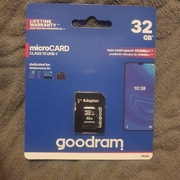 karta micro sd 32 gb + adapter