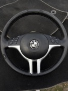 Kierownica BMW E46 multifunkcja 3-ramienna ORYGINAŁ komplet