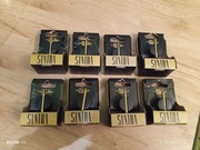 SINTRA BISK Wieszak Łazienkowy ZŁOTY / CZARNY 08306 ręczniki