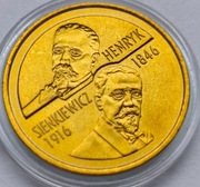 2 zł 1996 r. Henryk Sienkiewicz /mennicza/