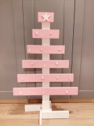 Drewniana choinka święta na prezent ozdoby ŚREDNIA