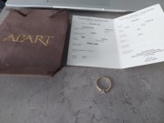 Pierścionek z brylantem APART