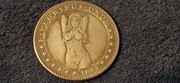 ONE DOLLAR 1881 AKT WYPUKŁY