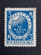 129 b ** Uchwalenie konstytucji gwar i opis 1921r