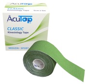 Kinesiology Tape ACUTOP plastry medyczne -5m x 5cm- zielony-NOWE,oryginalne