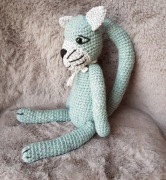 Maskotka, kotek ręcznie zrobiony szydełko prezent handmade