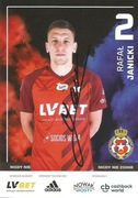Rafał JANICKI autograf! Oficjalna karta WISŁA KRAKÓW