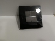 Zenit Niessen włącznik podwójny N2_04 XX