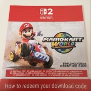 Gra Mario Kart World na Nintendo Switch 2 - Kod do gry - Klucz cyfrowy