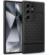 Etui do Galaxy S24 Ultra, Spigen Caseology Parallax, case, futerał GRAY ASH