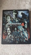 Uncharted 4 Steelbook kolekcjonerski + Naklejki 