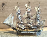 Drewniany model statku