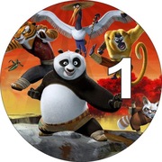 Pan Opłatek na tort - KUNG FU PANDA