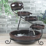 Solarna Fontanna ogrodowa "Kaskada-Kanion" - 53 cm