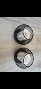 2x solarna świeca ogrodowa LED z efektem migotania do ogrodu