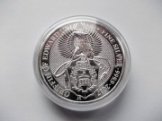 Bestie królowej 2 oz - GRYF EDWARDA III  2017, 2 uncje 62,2g 