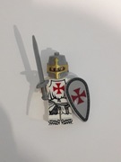 Figurka rycerza Knights Templar z bronią kompatybilne z Lego, Cobi