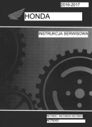 INSTRUKCJA NAPRAW HONDA NC 750XA NC 750XD NC 700X NC 700XD  2017r j.POLSKI 