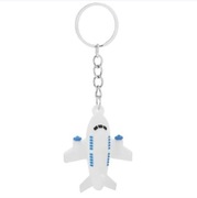 Brelok breloczek samolot silikonowy